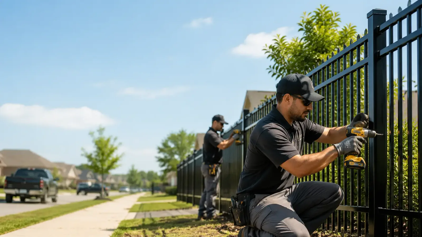 Metal Fence Installation in Rison, AR